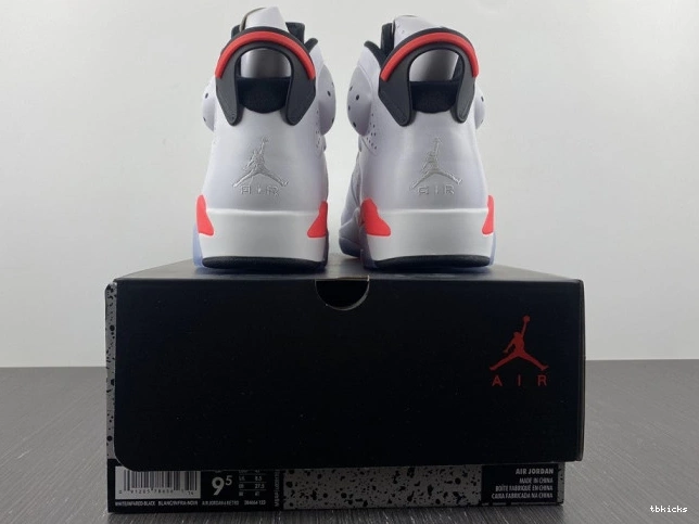 Rep TBK Infrared (2014) 6 White 384664-123 Retro Jordan 0722